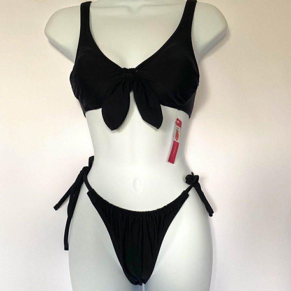 Xhilaration Sexy Black High Waist Bikini